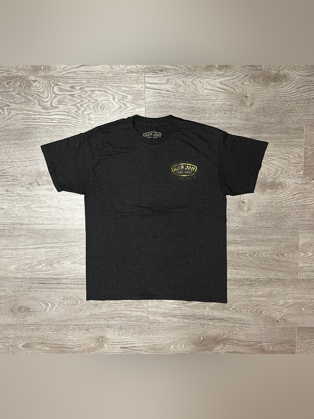 Ron Jon Surf Shop Dark Grey Mens Graphic T-Shirt